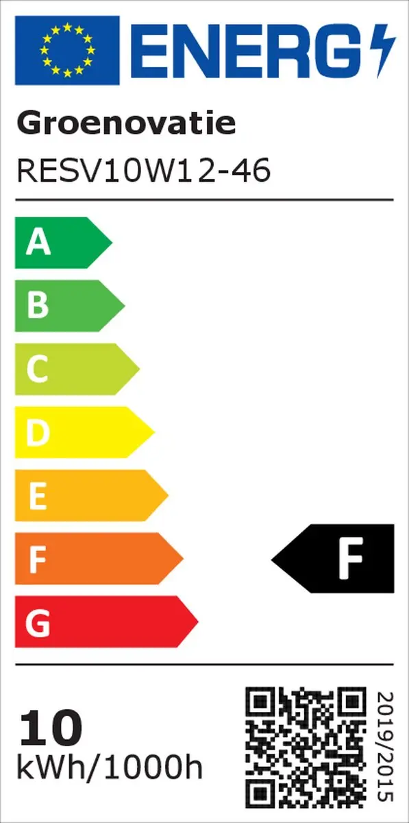 Groenovatie LED Spiegelverlichting 10W - 360° - Warm Wit