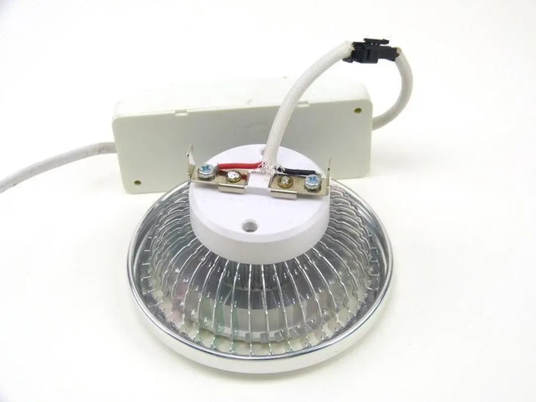 Groenovatie LED Spot AR111/G53 15W Warm Wit 35° - Chroom