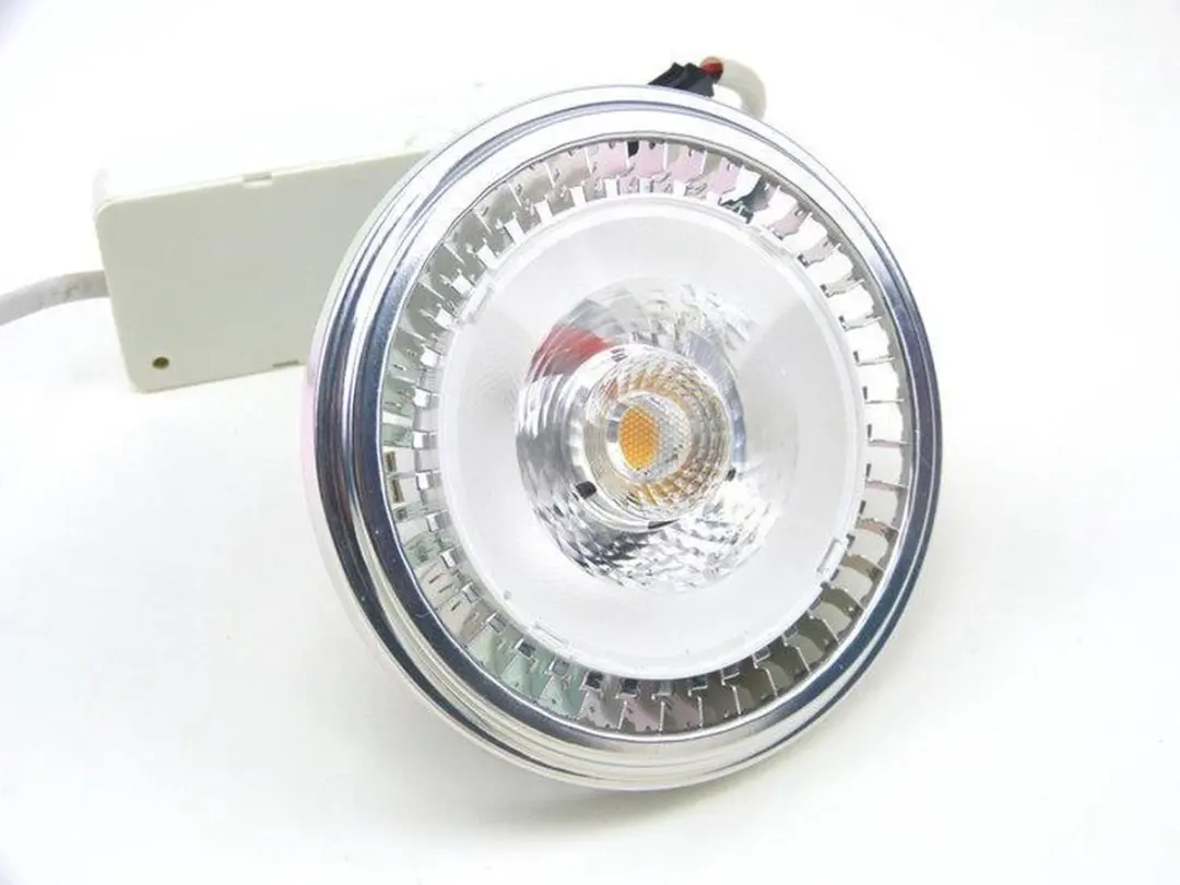 Groenovatie LED Spot AR111/G53 15W Warm Wit 35° - Chroom