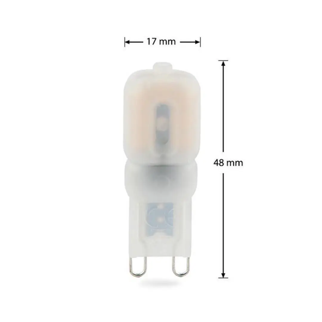 Groenovatie LED Lamp G9 2W - Mat - Warm Wit