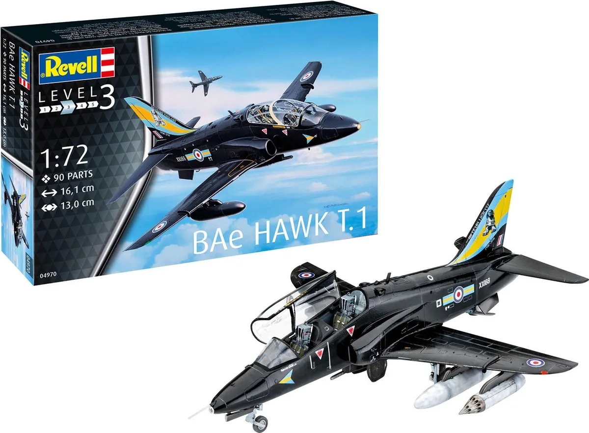 Revell BAe Hawk T.1 Modelbouwpakket 1:72