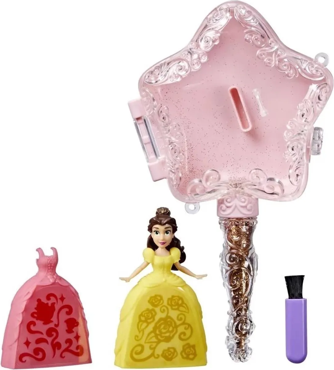 Disney Princess Magic Glitter Belle Speelfiguur - Multi