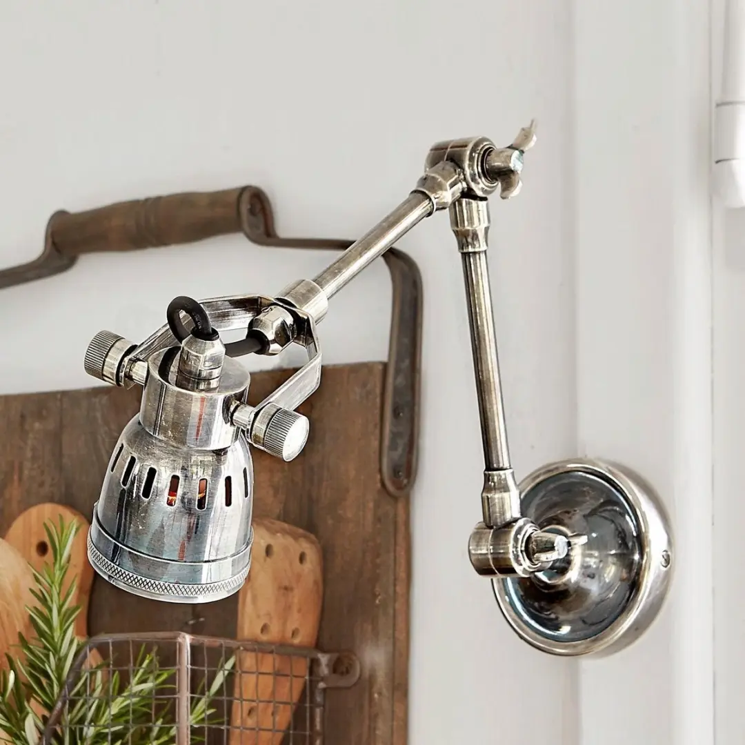 Loberon Wandlamp Abagail - Antiekzilver