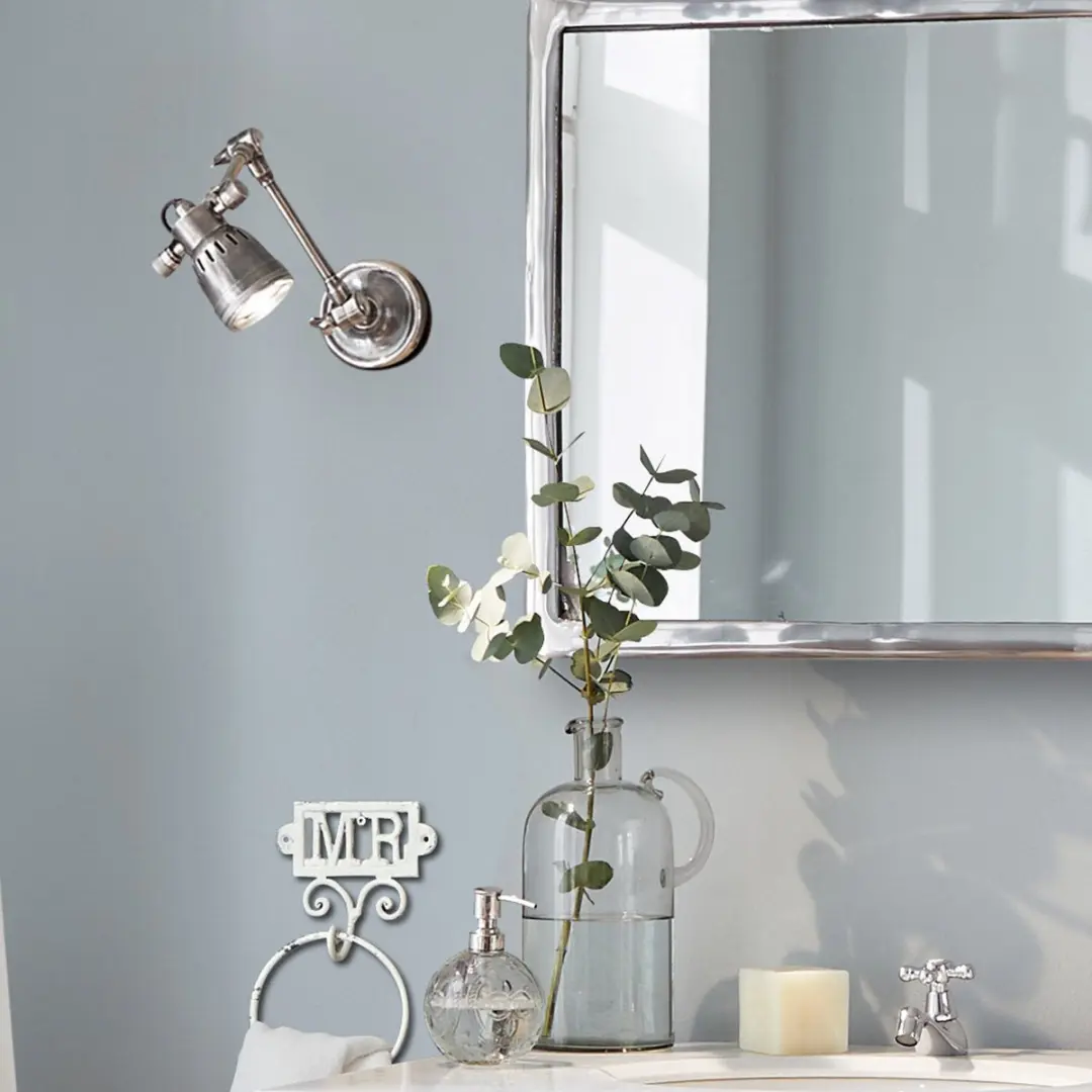 Loberon Wandlamp Abagail - Antiekzilver - afbeelding 6 van 6