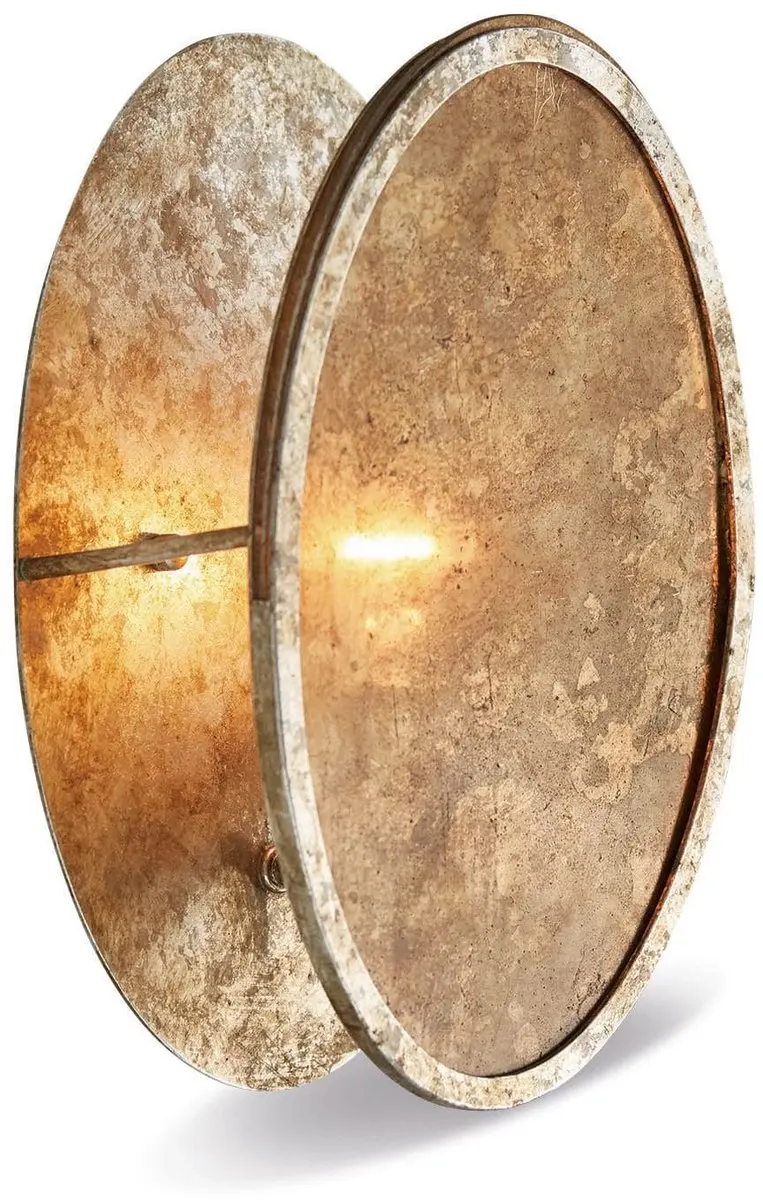Loberon Wandlamp Crix Antiekgoud