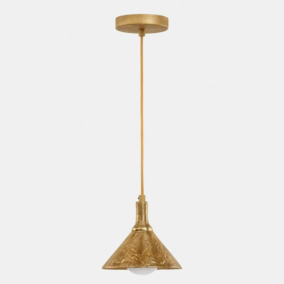 Loberon Hanglamp Quenlivre Antiekmessing - Ø20cm