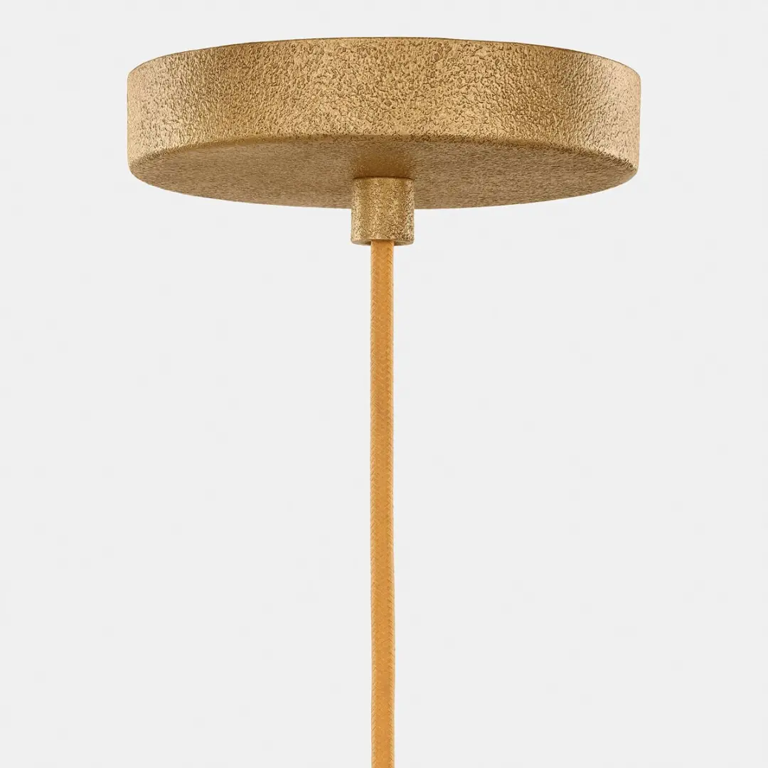 Loberon Hanglamp Quenlivre Antiekmessing - Ø20cm - afbeelding 6 van 6