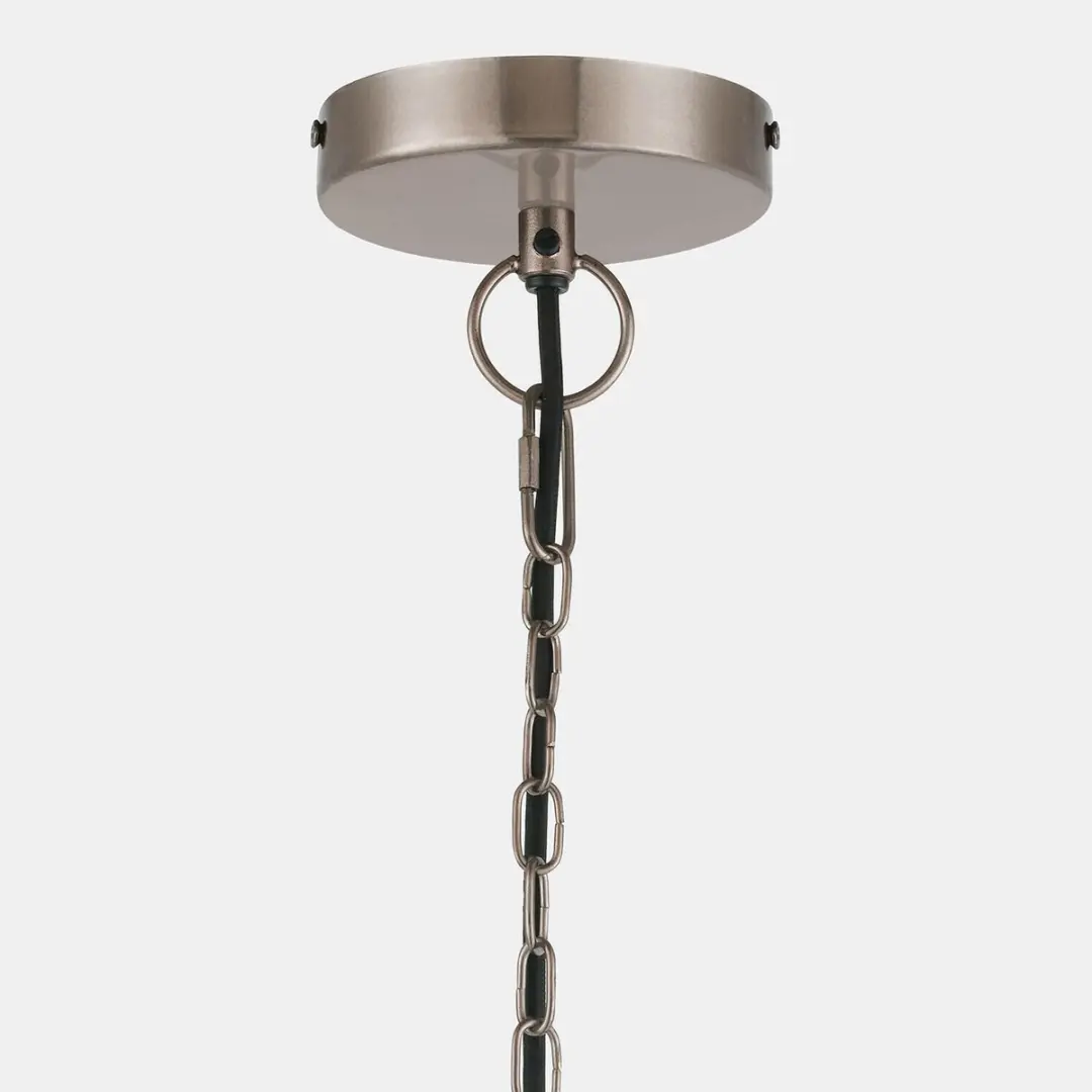 Loberon Hanglamp Zahureh - 40W - Ø20cm - Silber/Bronze