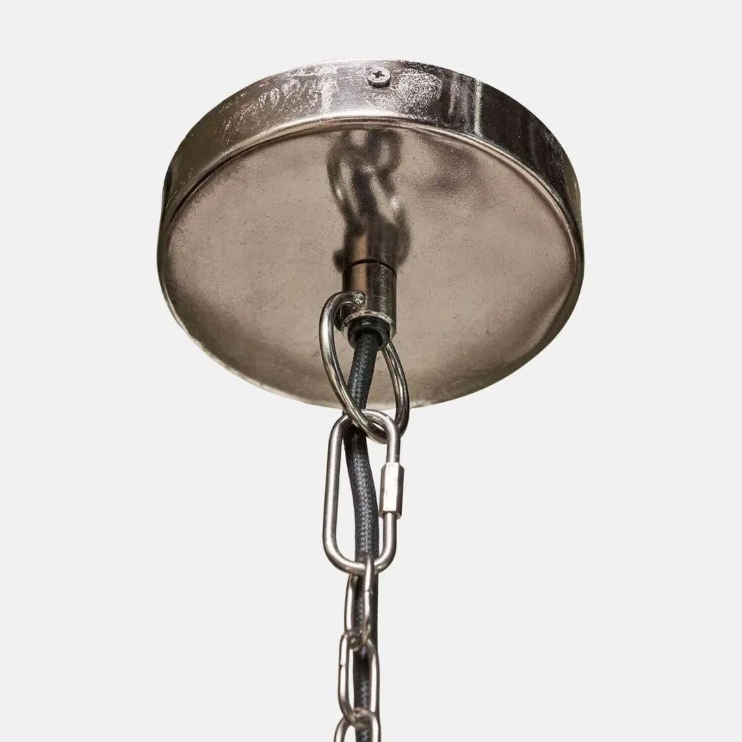 Loberon Hanglamp Zahureh - 40W - Ø20cm - Silber/Bronze