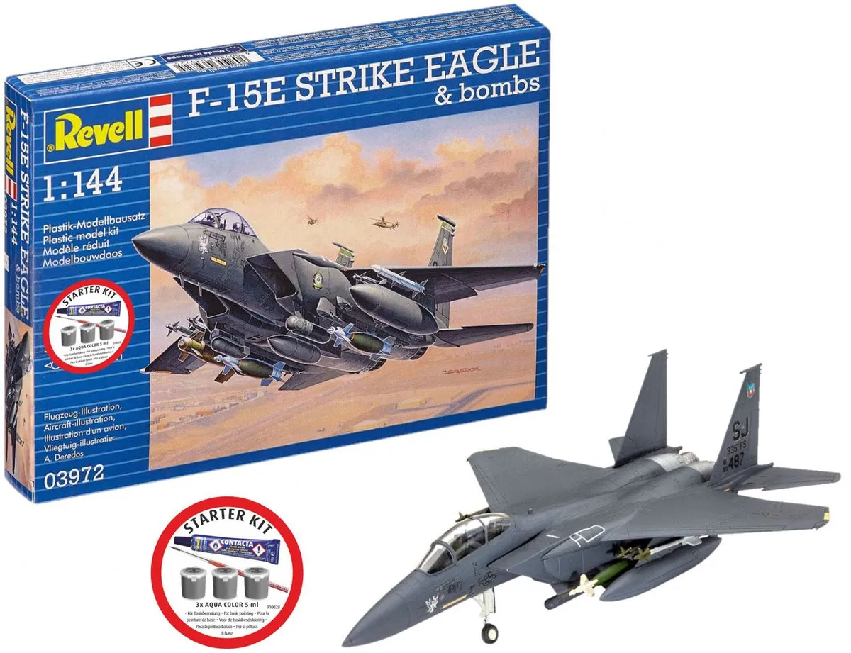 Revell 73972 McDonnell Douglas F-15E Strike Eagle Modelbouwpakket