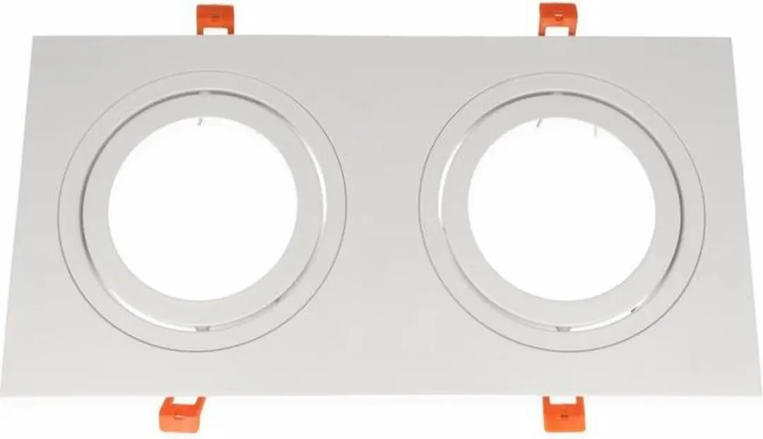 Groenovatie LED Line Inbouwspot Dubbel AR111 180x25mm