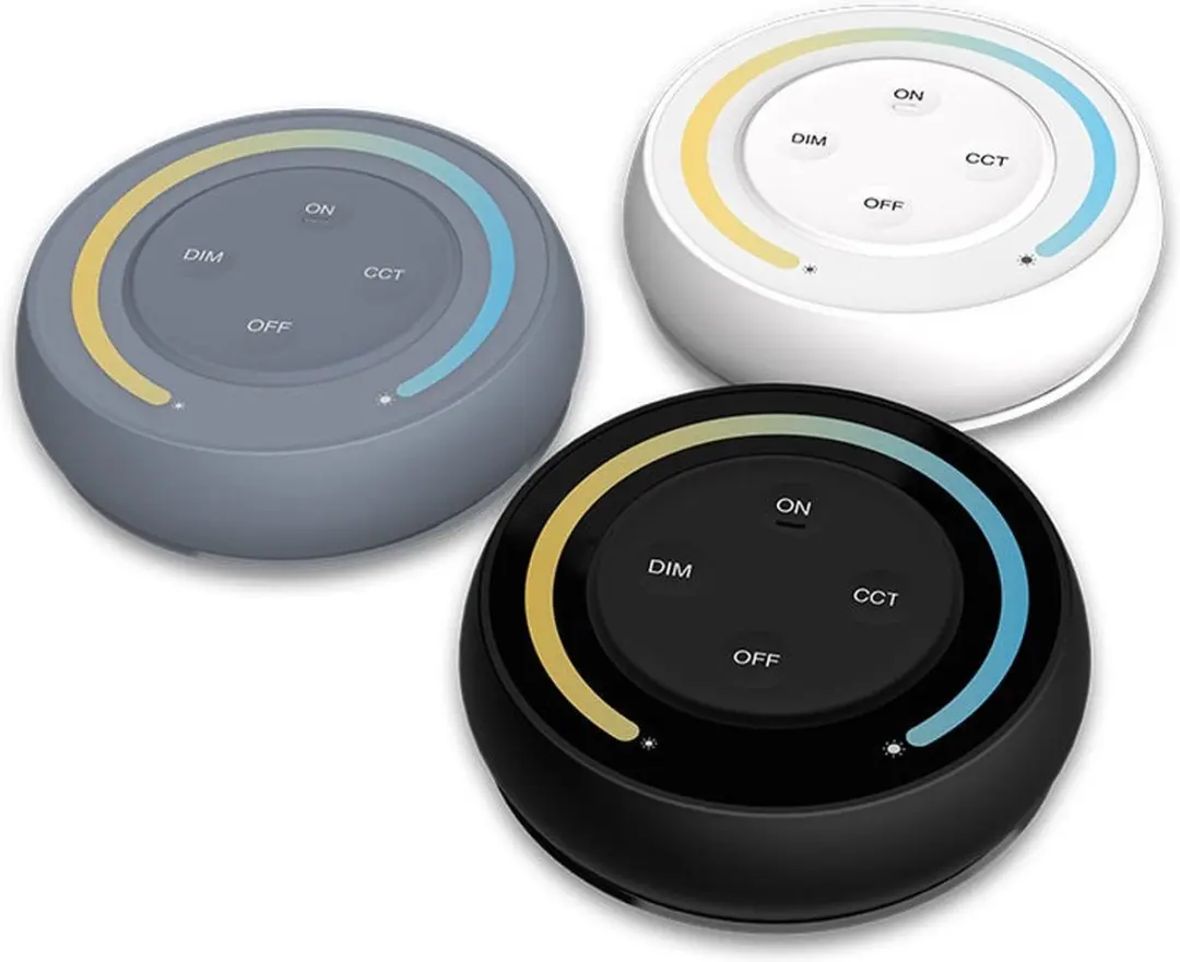 Mi-Light Mi-Boxer S1 1-Zone Dual White CCT Afstandsbediening - Zwart