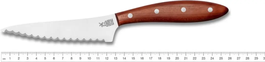 Robert Herder Fromago Pano Broodmes - Lemmet 13cm - Pruimenhout