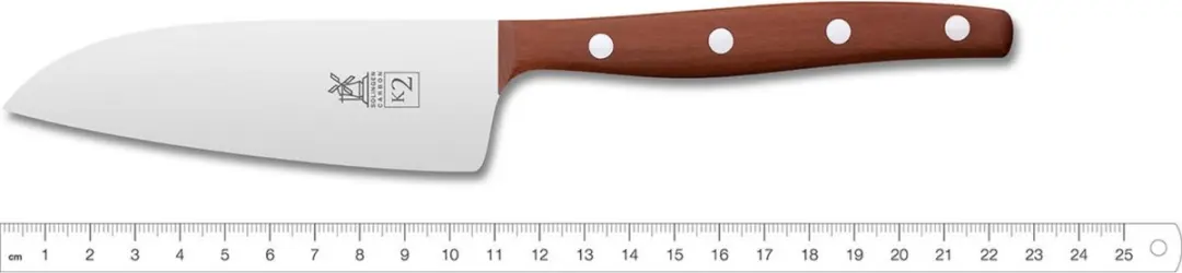 Robert Herder K2 Universeelmes Carbonstaal 11cm - Pruimenhout