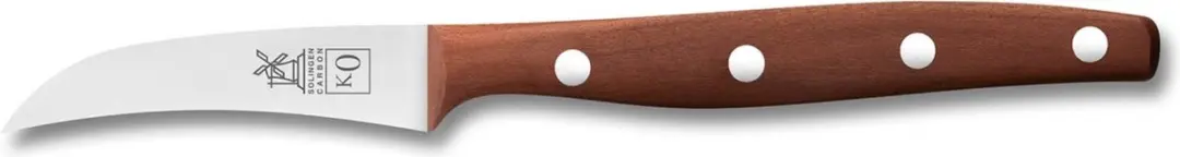 Robert Herder K0 Aardappelschilmes Tourneermes - 7cm - Pruimenhout