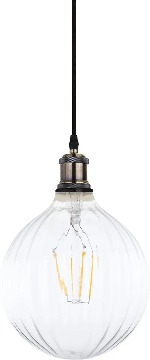 Groenovatie LED Filament Globelamp E27 4W Warm Wit Dimbaar
