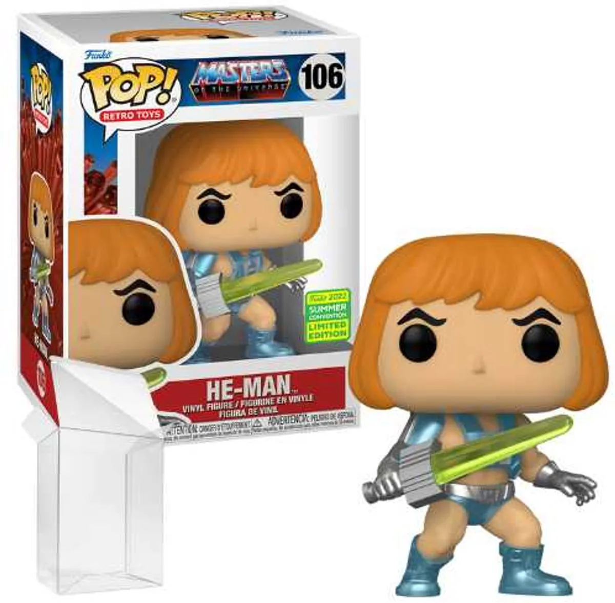 Funko Pop! Masters of the Universe He-Man Convention Exclusive #106 - Multi