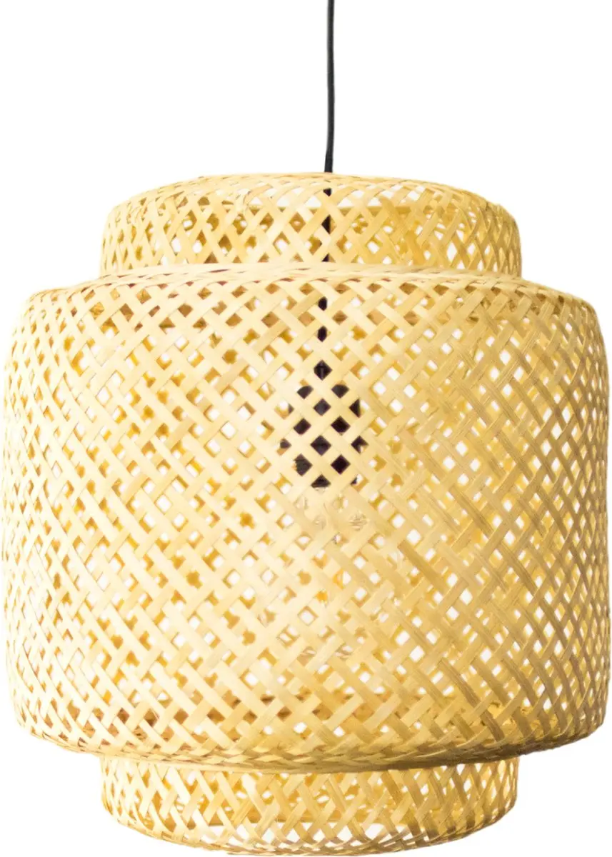 Groenovatie Bamboe Hanglamp Ø35cm