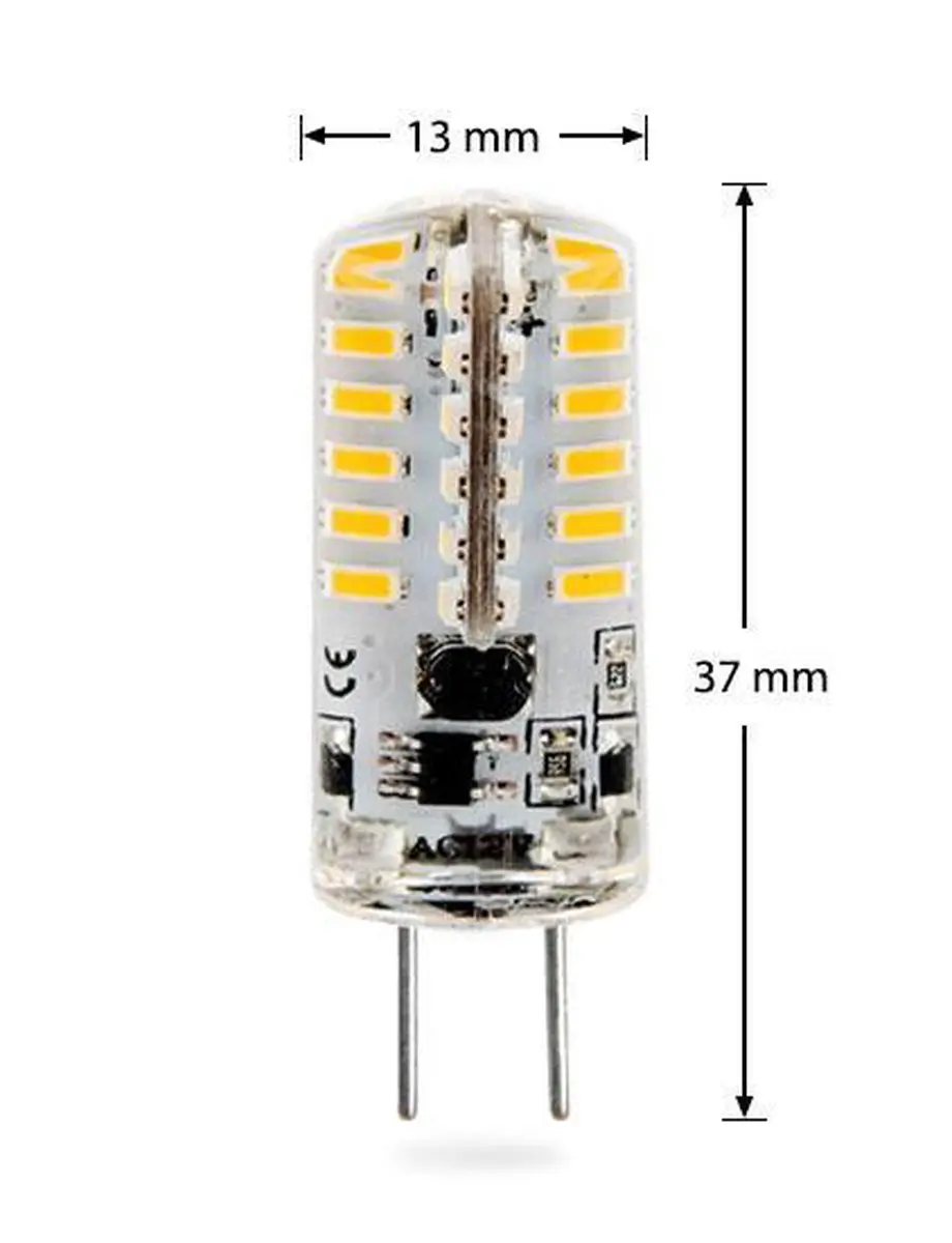 Groenovatie LED GY6.35 Lamp 2W - 6 Stuks - Warm Wit