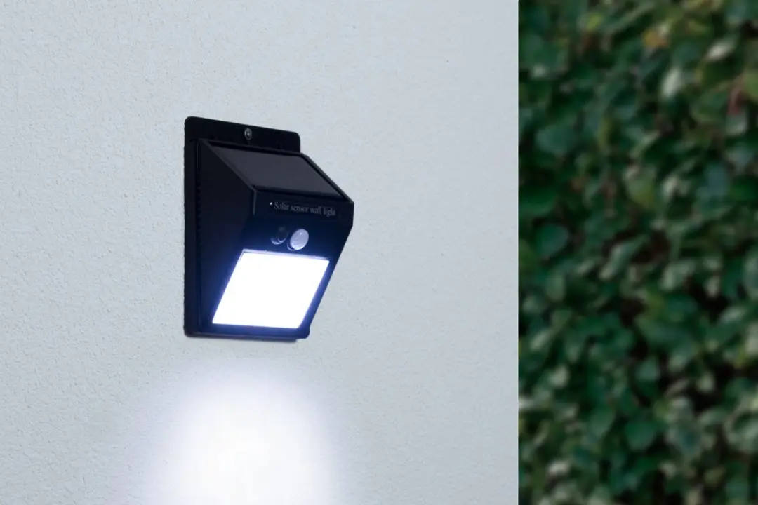Groenovatie LED Buitenwandlamp Zwart 1,5W