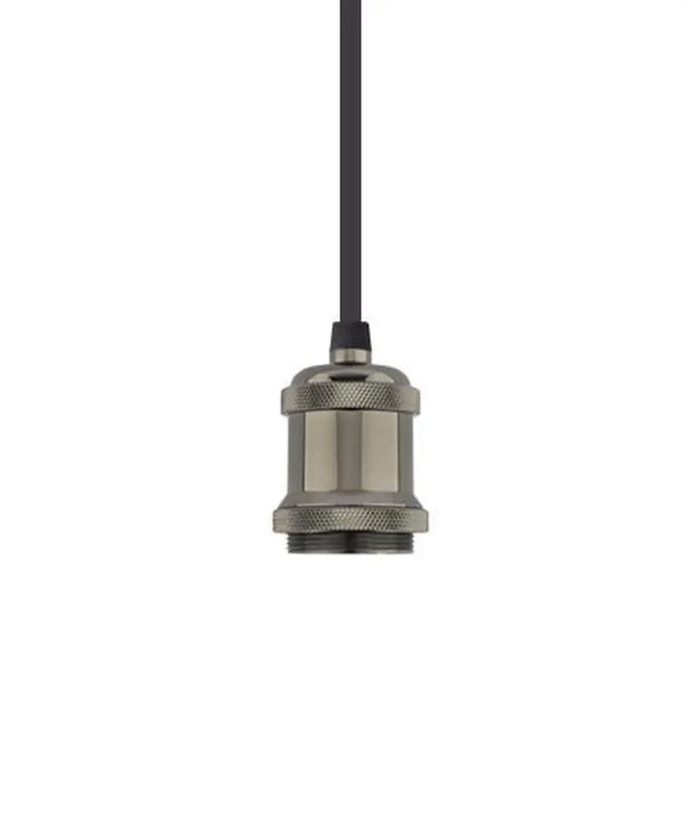 Groenovatie Vintage Hanglamp Parelzwart