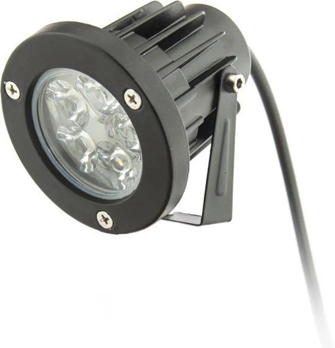 Groenovatie LED Prikspot Tuinverlichting 5W IP65 - Zwart