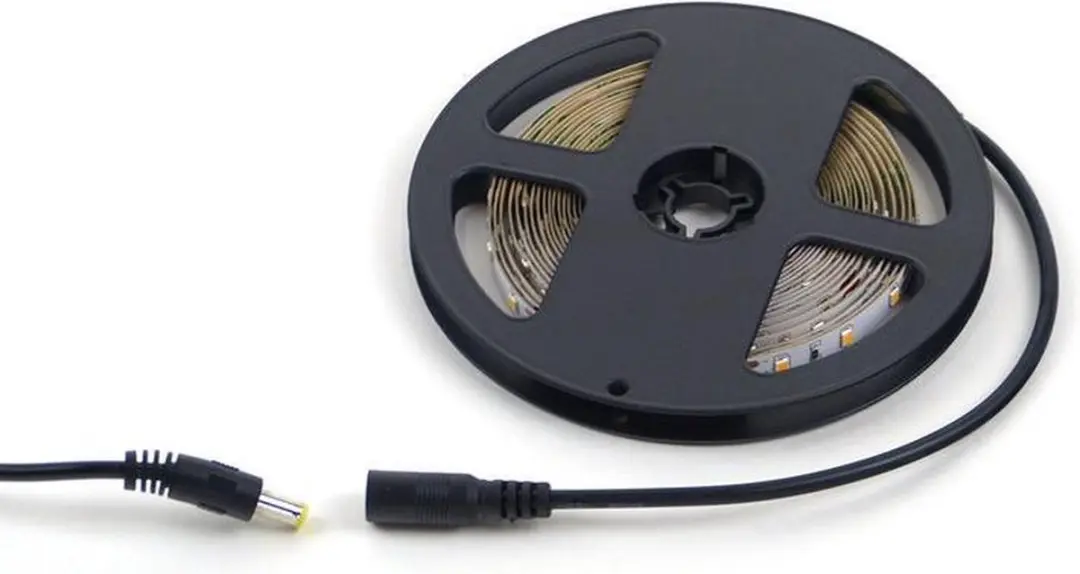 Groenovatie LED Strip 5m 7.2W/m Warm Wit IP68 - Zwart