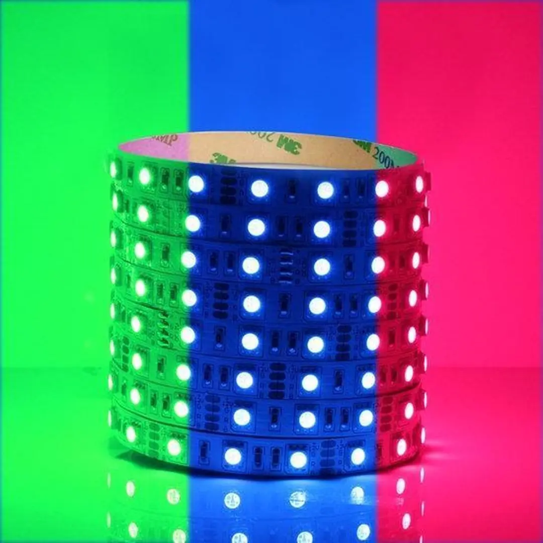 Groenovatie RGB LED Strip 5m - 14.4W/m - Zwart - Touch Controller