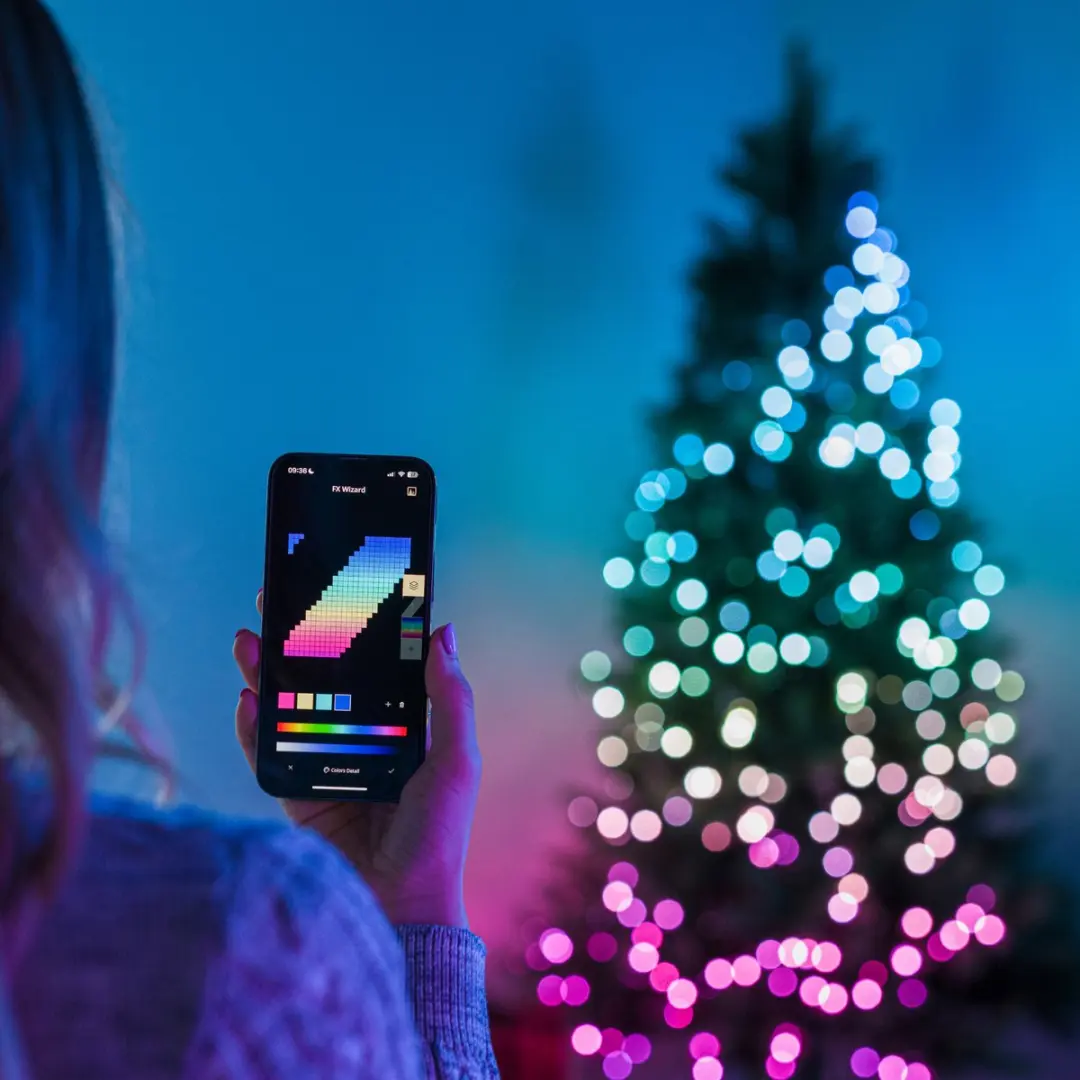 Twinkly Strings Lichtsnoer 250LED RGB 20M - Zwart
