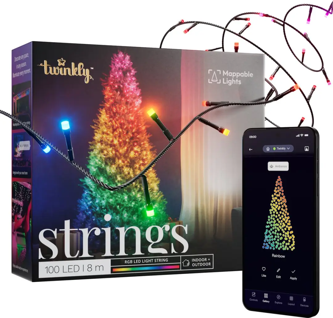 Twinkly Strings Lichtsnoer 8M