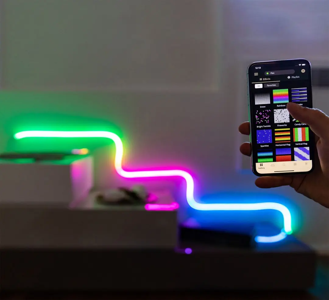 Twinkly Flex LEDstrip 2M - RGB - Zwart