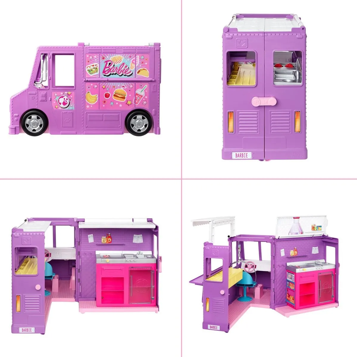 Barbie Fresh 'n Fun Foodtruck GMW07 - Meerkleurig - afbeelding 6 van 6