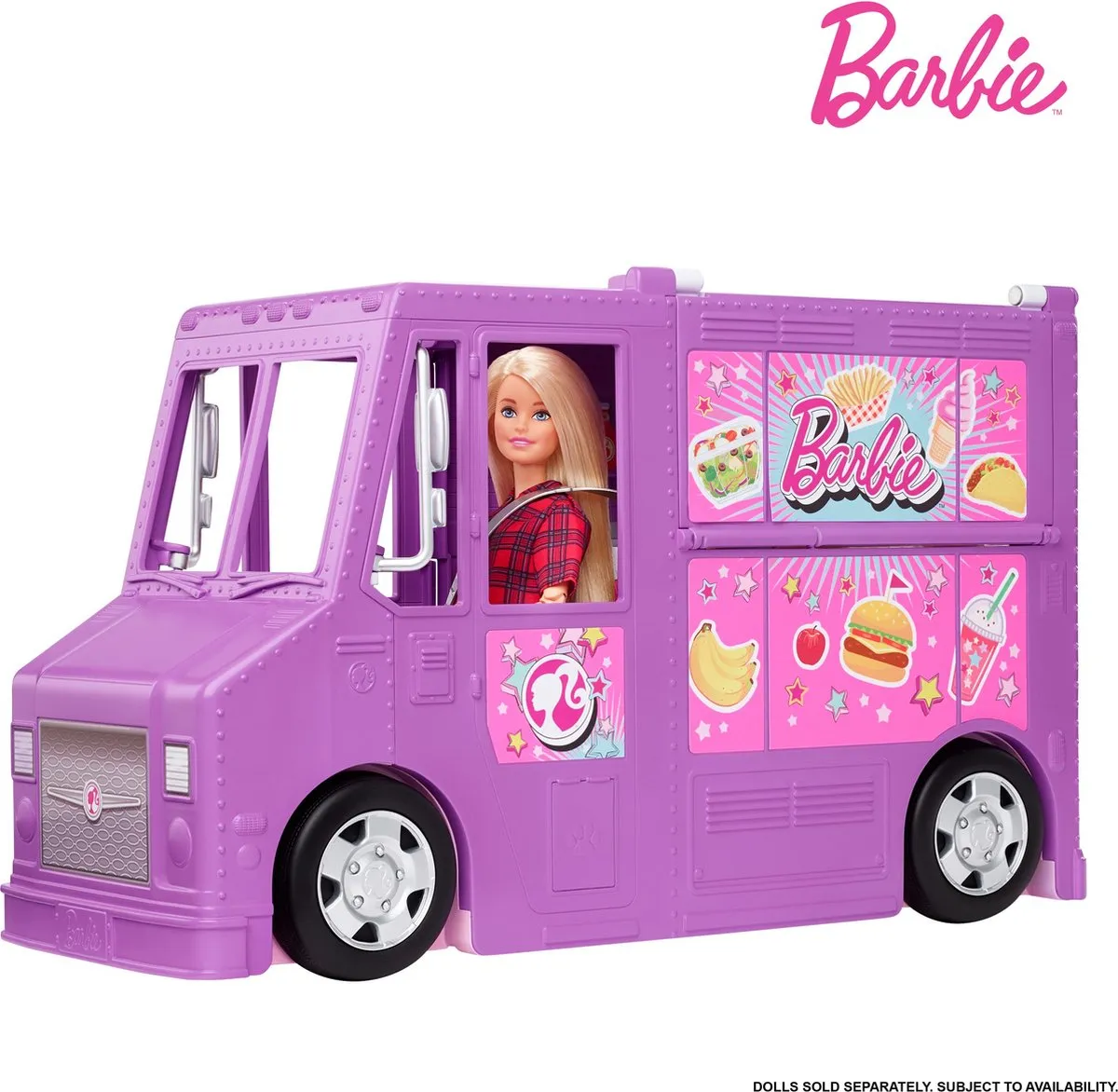 Barbie Fresh 'n Fun Foodtruck GMW07 - Meerkleurig