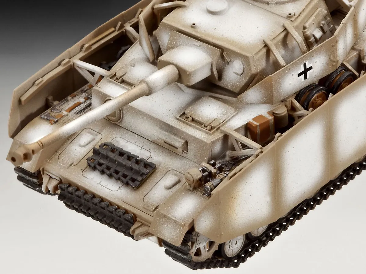 Revell PzKpfw. IV Ausf.H Tank Modelbouwpakket 1:72 - 204 Onderdelen - Multi