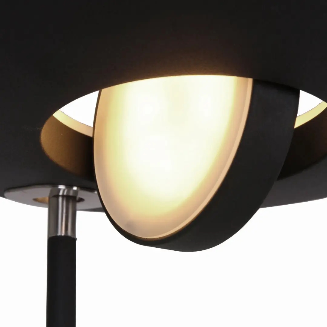 Steinhauer Zenith LED Vloerlamp - 2 Lichtpunten - 4000K - Zwart - afbeelding 6 van 6