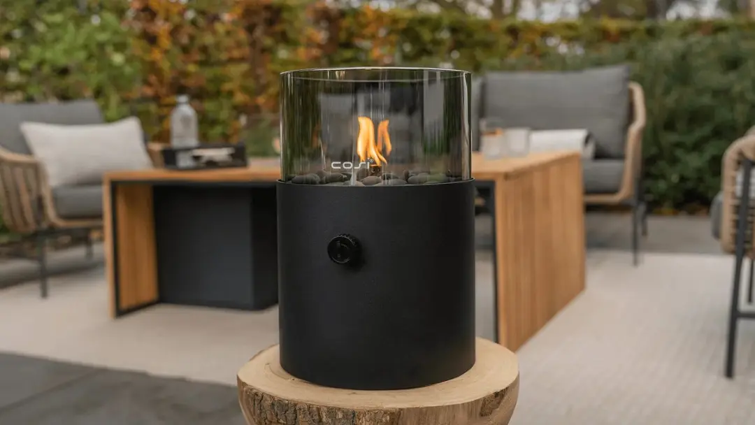 Cosi Cosiscoop XL Gaslantaarn - Zwart Smoked