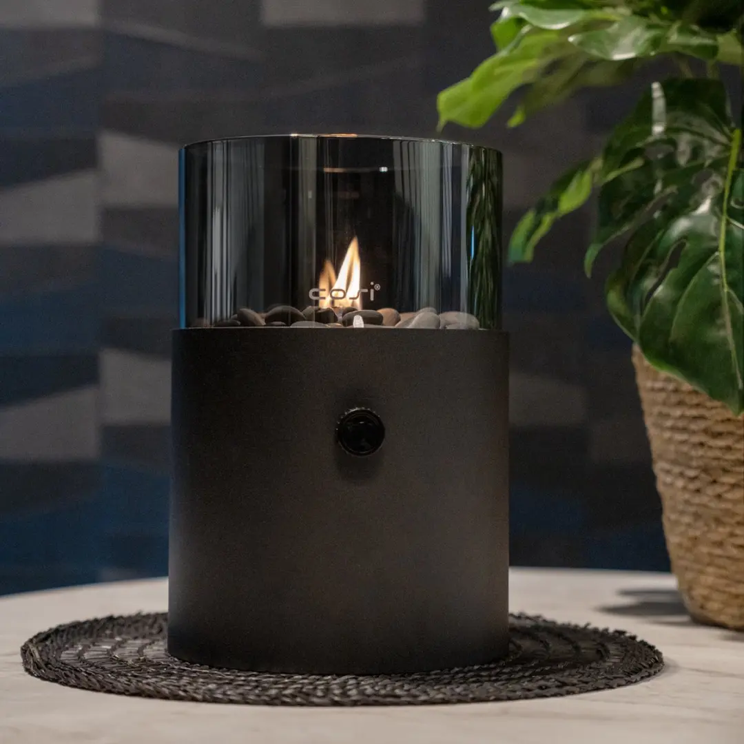 Cosi Cosiscoop XL Gaslantaarn - Zwart Smoked