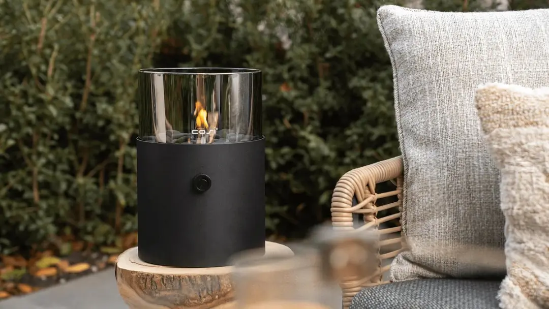 Cosi Cosiscoop XL Gaslantaarn - Zwart Smoked