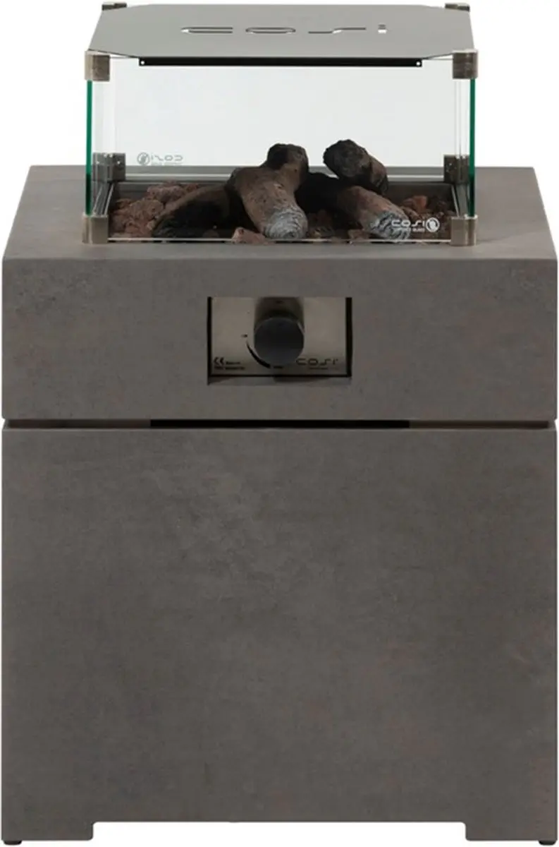 Cosi Cosibrixx 60 Concrete Vuurtafel - 9000W - Grijs