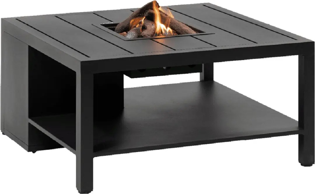 Cosi Cosiflow Vierkant Antraciet Vuurtafel 9000W