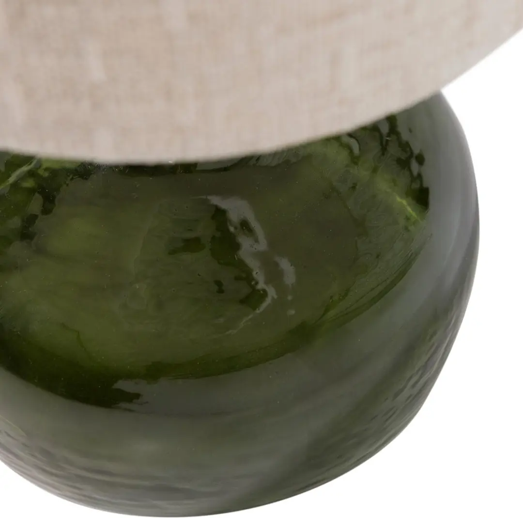 WOOOD Luma Tafellamp Groen/Naturel - 60x27x27