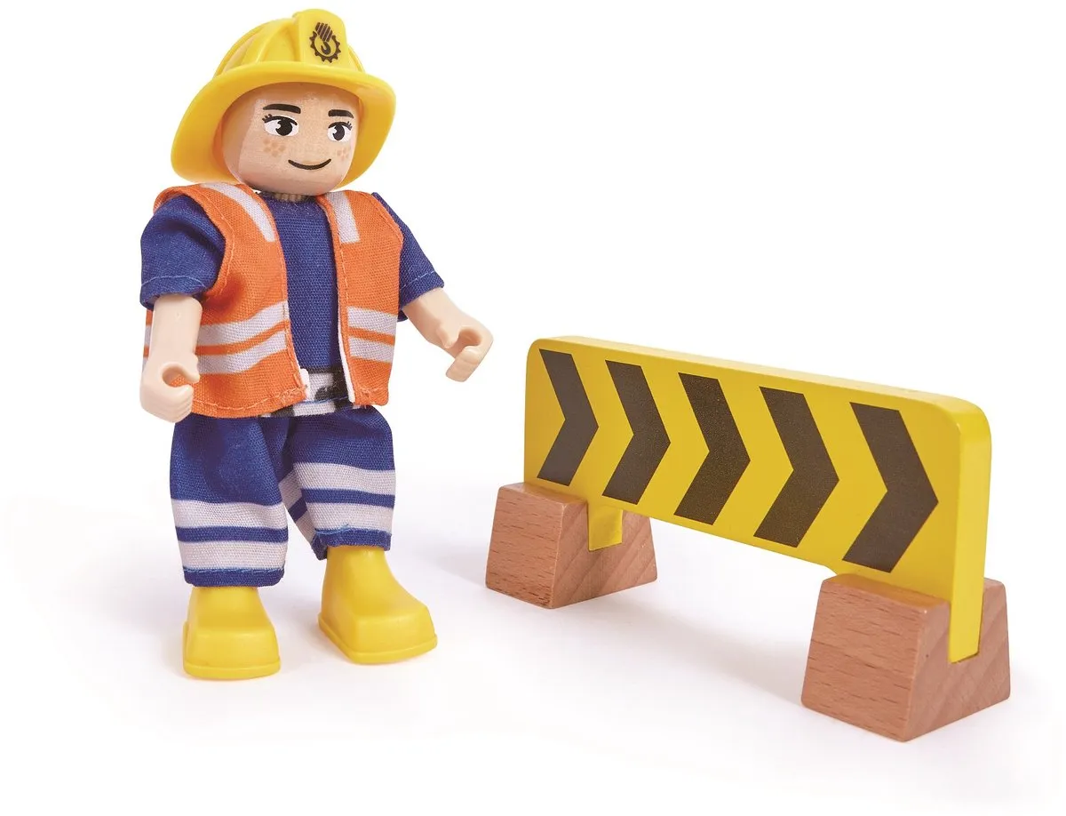 Hape Dumpwagen E3057 - Geel