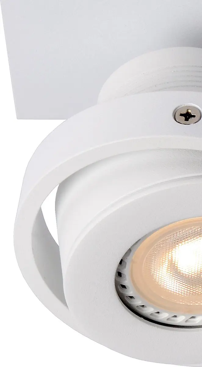 Artdelight Spot Meist 4 Lichtpunten Vierkant - 23cm - Wit