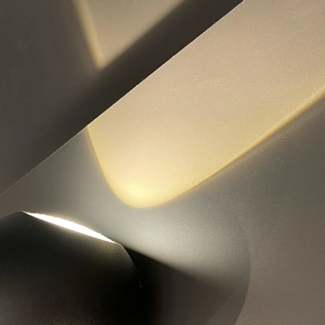 Artdelight Denver Wandlamp - 2x LED 4W 2700K - Zwart