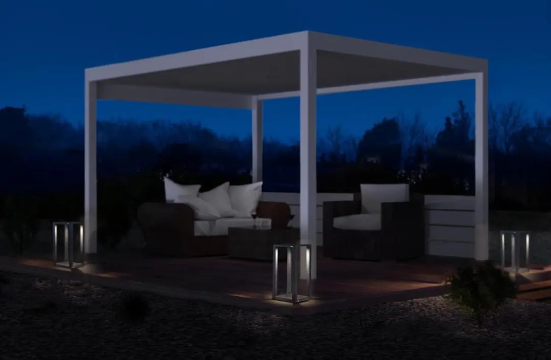 Artdelight Kenton LED Buitenlamp 10W - Zwart