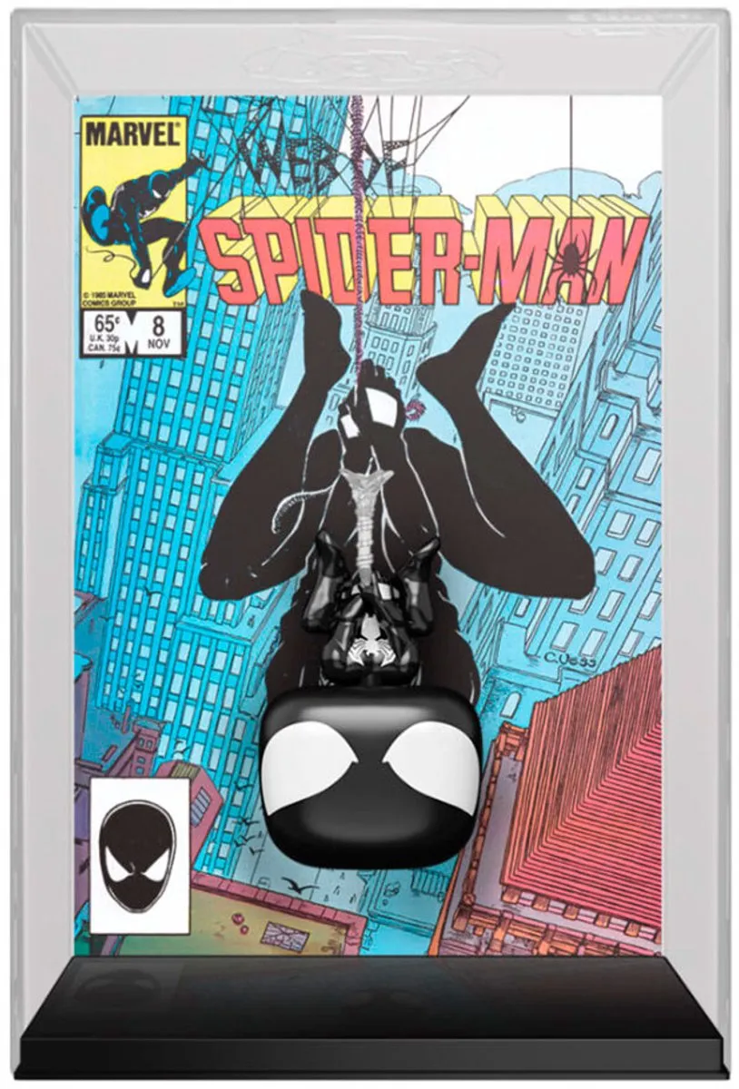 Funko Pop! Black Suit Spider-Man 71 - 10cm