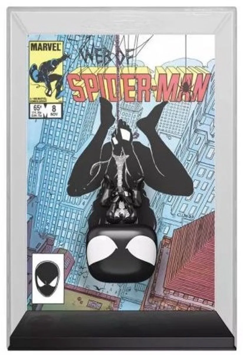 Funko Pop! Black Suit Spider-Man 71 - 10cm