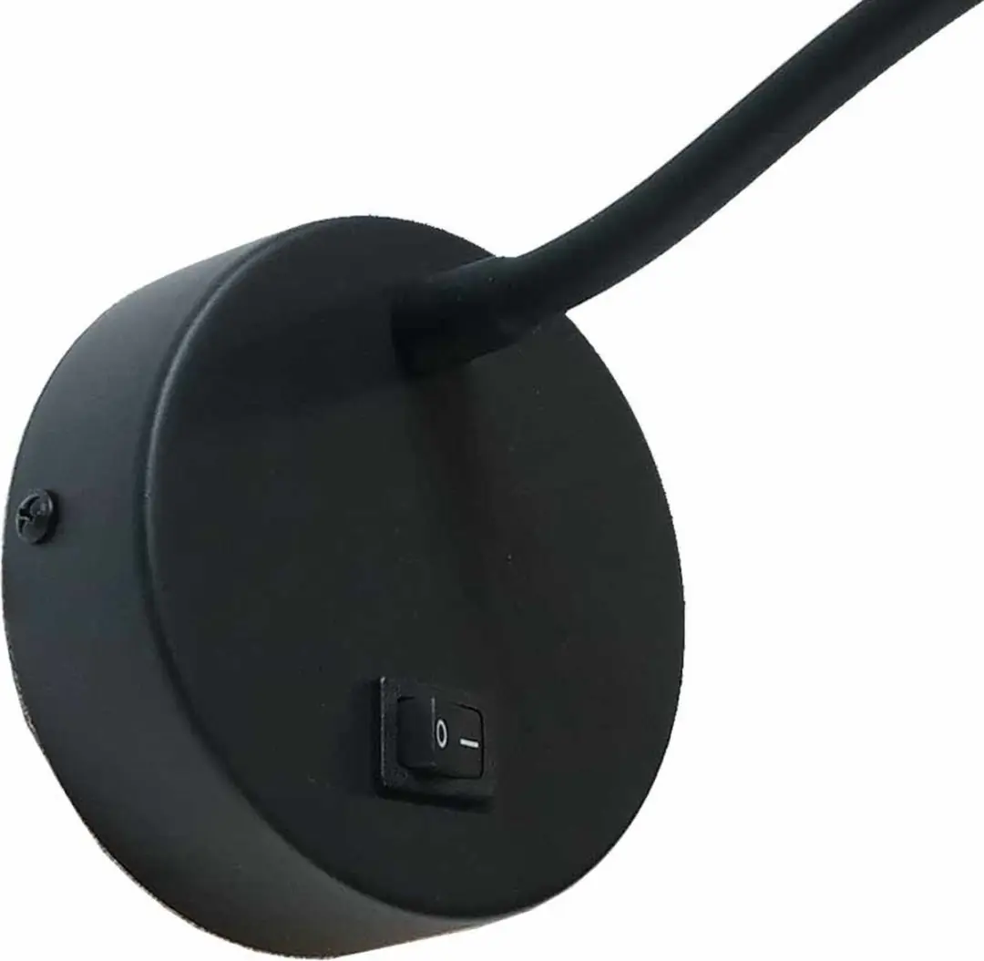 Artdelight Wandlamp Flex 10cm - Zwart