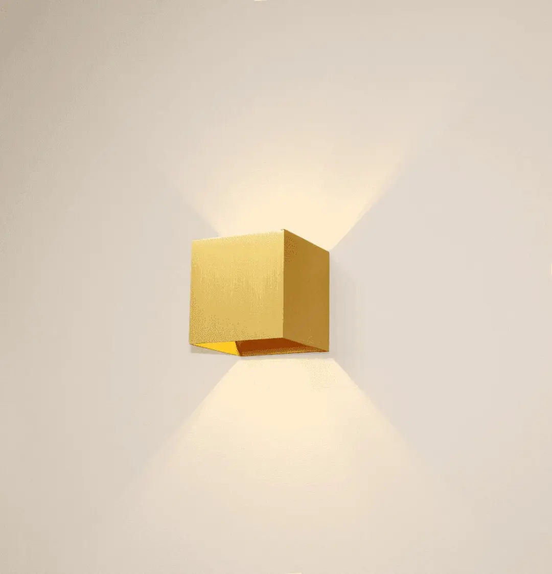Artdelight Wandlamp Gymm Mat Goud - 2700K