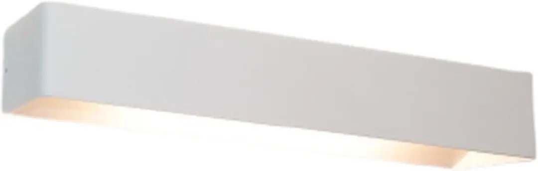 Artdelight Wandlamp Mainz XL 50cm - 2 Lichtpunten - Wit